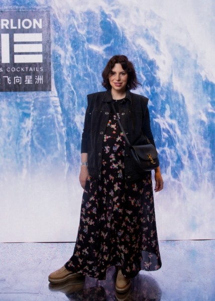 Ксения Дукалис, Дина Немцова и другие на открытии сингапурского бара Merlion Dine & Cocktails