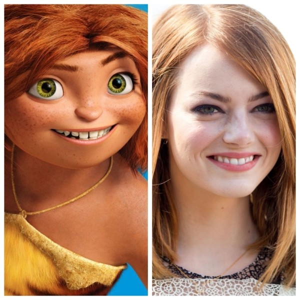 Двойники звезд из мультфильмов