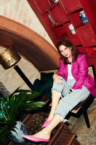 Ксения Дукалис, Дина Немцова и другие на открытии сингапурского бара Merlion Dine & Cocktails