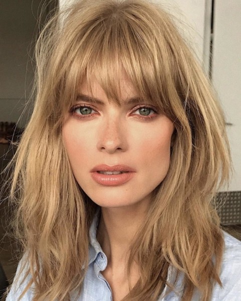 Как выбрать челку по форме лица