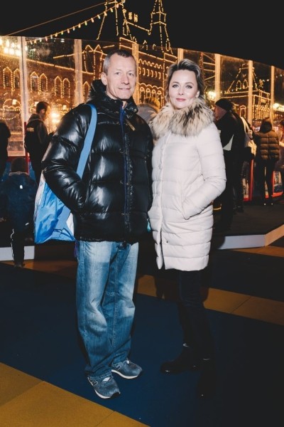 Дмитрий Песков, Ксения Собчак, Юлия Пересильд и другие звездные гости открытия ГУМ-катка