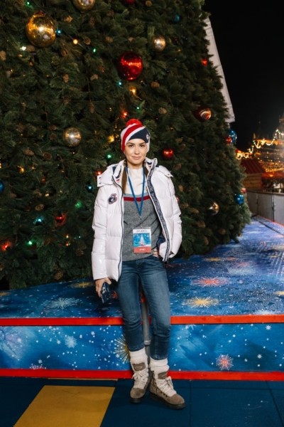 Дмитрий Песков, Ксения Собчак, Юлия Пересильд и другие звездные гости открытия ГУМ-катка