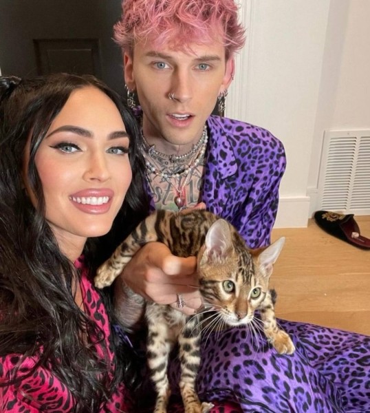 Меган Фокс и Machine Gun Kelly показали нового члена семьи