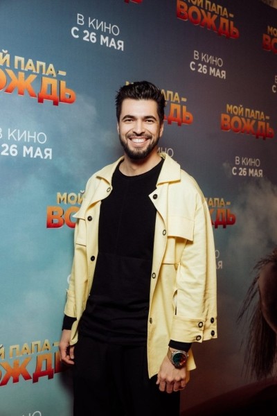 Максим Лагашкин, Яна Кошкина, Снежина Кулова на премьере фильма «Мой папа - вождь»
