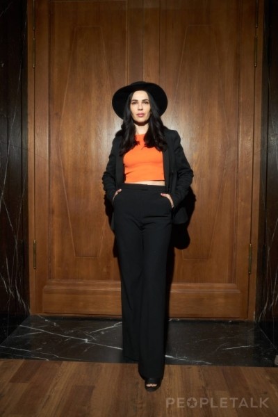 Максим Лагашкин, Яна Кошкина, Снежина Кулова на премьере фильма «Мой папа - вождь»