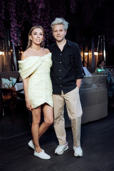 Светлана Бондарчук и Сергей Харченко, Виктория Манасир и другие на открытии террасы BURO. TSUM