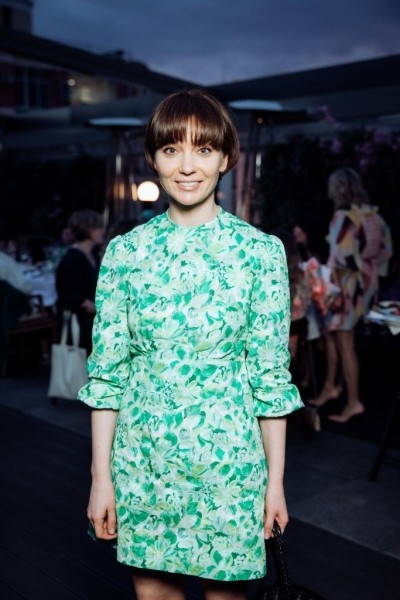 Светлана Бондарчук и Сергей Харченко, Виктория Манасир и другие на открытии террасы BURO. TSUM