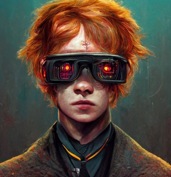 Необычный «Гарри Поттер»: пользователи Reddit показали, как бы выглядели герои известной истории о волшебнике в мире киберпанка Необычный «Гарри Поттер»: пользователи Reddit показали, как бы выглядели герои известной истории о волшебнике в мире киберпанка