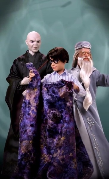 В продаже появятся куклы Гарри Поттера, Дамблдора и Волан-де-Морта