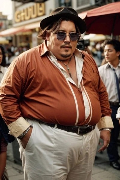 Анджелина Джоли, Дженнифер Энистон, Джонни Депп и другие: как голливудские звезды выглядели бы в размере plus-size Анджелина Джоли, Дженнифер Энистон, Джонни Депп и другие: как голливудские звезды выглядели бы в размере plus-size