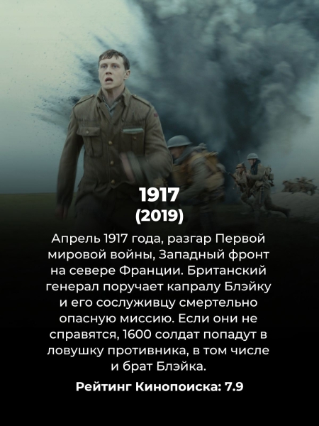 10 фильмов о войне, которые можно пересматривать постоянно: всё ещё цепляют 10 фильмов о войне, которые можно пересматривать постоянно: всё ещё цепляют