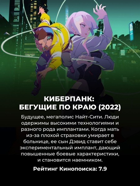 10 аниме в жанре киберпанк, которые стоит посмотреть (50% хардкорные фанаты точно знают)