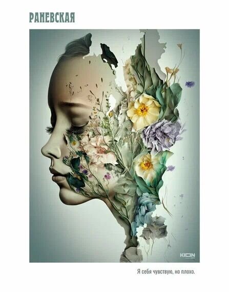 Нейросеть сгенерировала постеры к сериалу «Раневская» по цитатам легендарной актрисы 